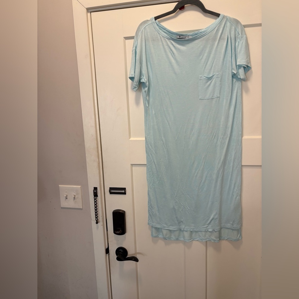 TAlexander Wang Pocket Tee High Low Tee Shirt Dress. Size Small